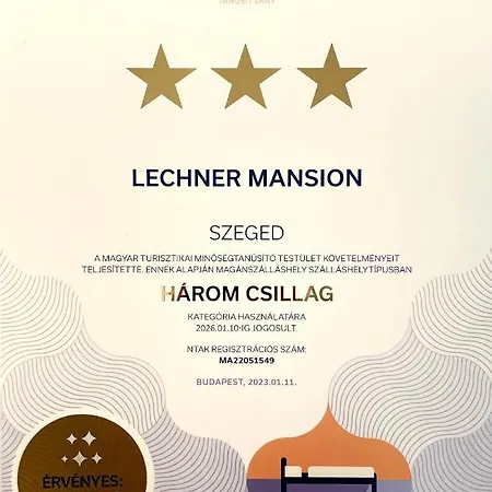 Apartmán Lechner Mansion *